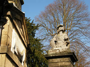 Gog and the Grand Entrance to Petworth House